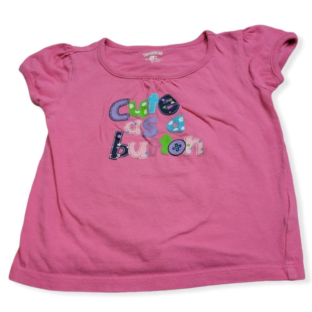 Toughskins Cute as a button shirt 3T
